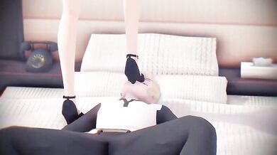 'Kurumi Tokisaki in the Hotel - A Love Triangle with a Twist!'