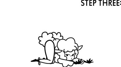 "Romping in the Sheep Yard: Beep-Beep the Shepherdess"