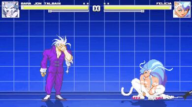 'Smutty Sexcapades with Mugen Characters: Talbain Takes on Felicia'