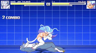 'Smutty Sexcapades with Mugen Characters: Talbain Takes on Felicia'