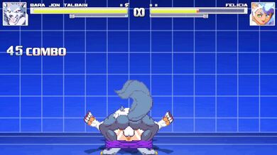 'Smutty Sexcapades with Mugen Characters: Talbain Takes on Felicia'