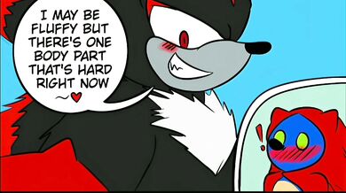 'A Lustful Ride with Red Riding Hentai Sonic and Werehog Shadow: Sonadow Yaoi 18 '