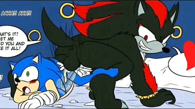'A Lustful Ride with Red Riding Hentai Sonic and Werehog Shadow: Sonadow Yaoi 18 '