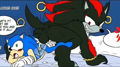 'A Lustful Ride with Red Riding Hentai Sonic and Werehog Shadow: Sonadow Yaoi 18 '