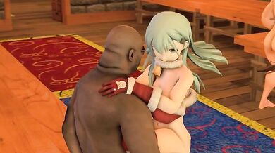 'Kantai Collection Suzuya's Anal Adventure with Coach Poopy Smash'