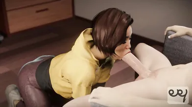 "Blowing Kaitlyn - A Hentai Adventure"