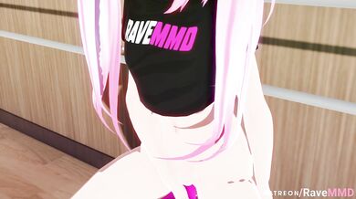 'Miku's Forbidden Pleasure - RaveMMD'