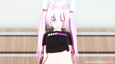 'Miku's Forbidden Pleasure - RaveMMD'
