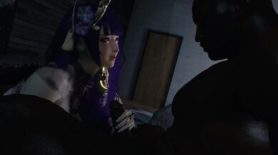 Raiden and his Shogun's vacation in Japan becomes an erotic adventure.