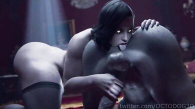 'Masochistic Male Submits to Gigantic Girlfriend's Sexual Domination'