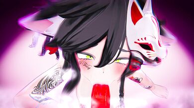 'Futa Dick Blowjob with Aznyan07'