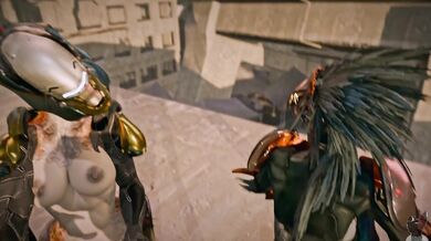 'Thrusting Monster Cock: The Jackal Breeding Harem'