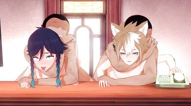 'Breakfast of Champions': A Hentai Masterpiece with Genshin Impact's Venti Gorou Kidnapped by Maverick'