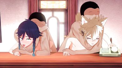 'Breakfast of Champions': A Hentai Masterpiece with Genshin Impact's Venti Gorou Kidnapped by Maverick'