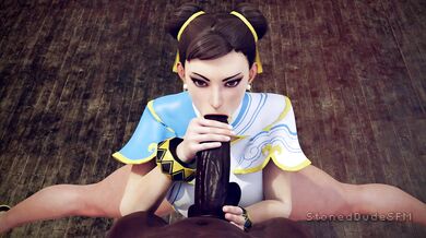 "Mortal Kombat - The Hentai Chronicles: Chun Li's Split Blowjob and BBC Adventure with StonedudeFM."