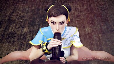 "Mortal Kombat - The Hentai Chronicles: Chun Li's Split Blowjob and BBC Adventure with StonedudeFM."