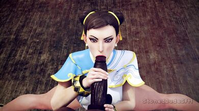 "Mortal Kombat - The Hentai Chronicles: Chun Li's Split Blowjob and BBC Adventure with StonedudeFM."