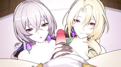 'Horny Angelesses and their Lustful Helper bring Joy to Caelus'