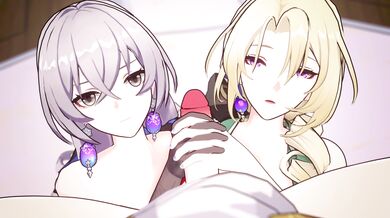 'Horny Angelesses and their Lustful Helper bring Joy to Caelus'