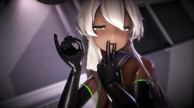 "Anime Schoolgirl Groped and Fucked by Two Strangers in Public Bathroom"