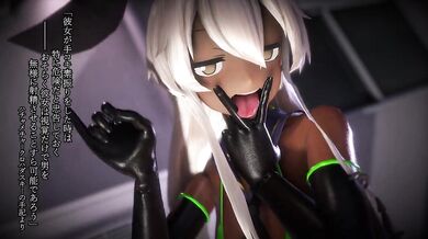 "Anime Schoolgirl Groped and Fucked by Two Strangers in Public Bathroom"