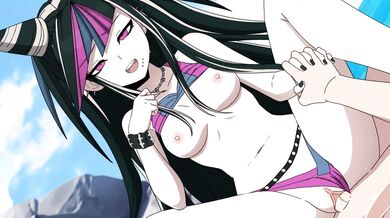 "Sexual Tension Builds Between Ibuki and Mioda in a Steamy Hotel Room"