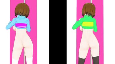 "Thrusting Into Chara's Rabbit Hole - A Hentai Adventure"