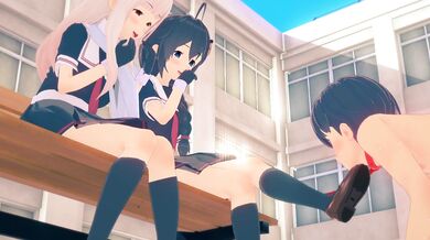 "My Step-Sister and I Kick Each Other's Asses in a CBT Match!"