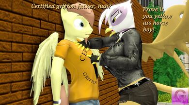 "The Hairy Fucking of the Griffin: A Gorilla's Revenge."