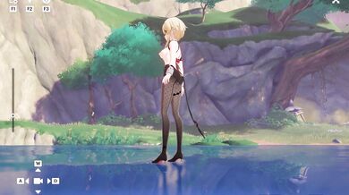 Rewritten as: 'Blasphemous Love in the Darkness of a Demon-Possessed World: Lumine and the Impact of Genshin'