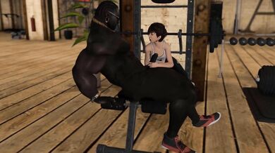 'Hardcore trainers fuck the hell out of each other's brains on a crowded subway train'