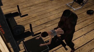 'Hardcore trainers fuck the hell out of each other's brains on a crowded subway train'