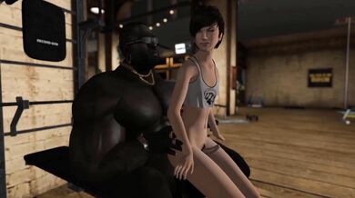 'Hardcore trainers fuck the hell out of each other's brains on a crowded subway train'