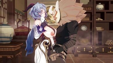 "The Ecstasy of Genshin Impact! Ganyu X Hilichurl (Sound) [Koro22]"