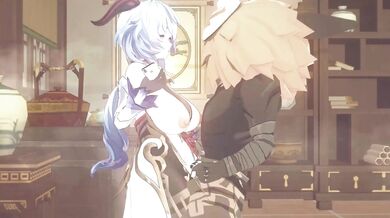 "The Ecstasy of Genshin Impact! Ganyu X Hilichurl (Sound) [Koro22]"