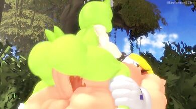 "Wario Rides the Surge of Desire"