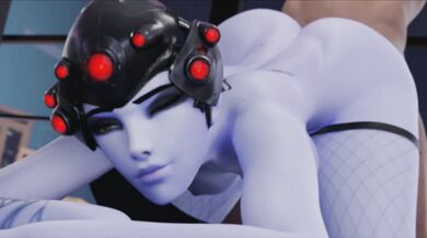 "WidowMaker: Anal Doggy Style with Almonds (AlmondSFM) - A Hentai Porn Parody"