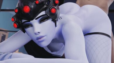 "WidowMaker: Anal Doggy Style with Almonds (AlmondSFM) - A Hentai Porn Parody"