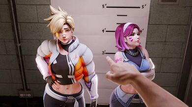 'Intro + Tracer & D.Va Part 1 [Nude][TheCount][NO WM]'