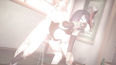'The Blessing of Lustful Desire: Kujou Sara and the Sexy Goddess Lumine'