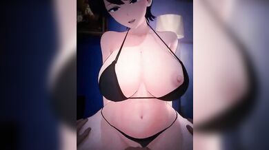 You are watching an adult video of a Japanese teacher named Mrs. Komi-san, who is having sex with her student. Will you watch it or not?