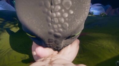 'Two-Headed Monster: How To Train Your Dragon's Mine [Hentai HMV]'