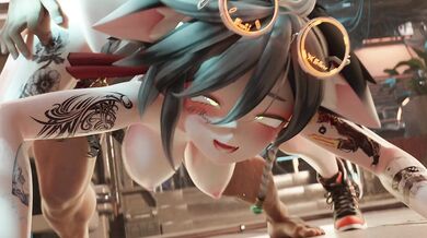 "Unbridled Desires: Aznyan's Teasing Tail - Part 2"