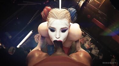 'HARLEY QUINN BLOWJOB - FROM THE POV OF RESCRAFT'