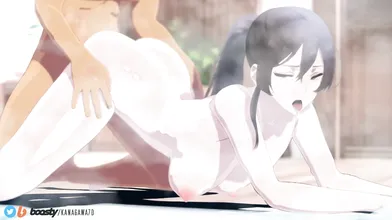 'The Lusty Adventures of Sagiri Yamada and Her Steamy Encounter with a Handsome Stranger (with sound)'