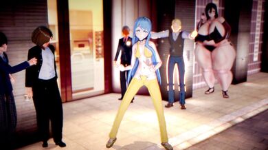 Elise's Bouncing Booty Shakes and Quakes in the Dance Club