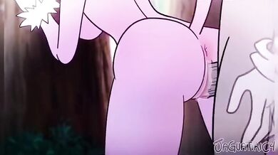 'Inside Blaze's sweet pink cunt, silver cum spurts from Jaguatiric4's cock'