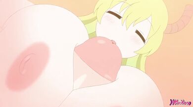 "Dragon Maid with Tits - Quetzalcoatl and Miss Kobayashi's Dragon Mating Season"