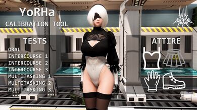 'Calibri Dating: YoRHa 2B (Skyrim)'.