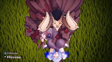 "Three-Way Sex with Kazuma and Ganyu from 'Genesis Impact': The Angle of Passion"